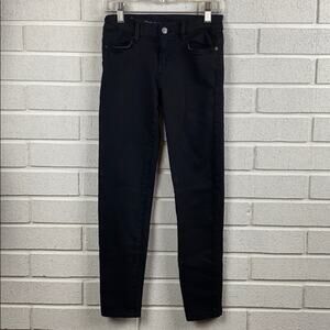 Calvin Klein Girls Black Skinny Ankle Jeans Size 8